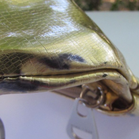 Nine West Gold Clutch - Picture 10 of 12